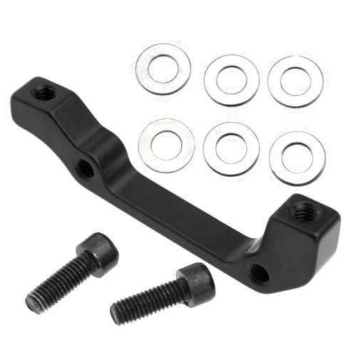 Micro Traders 160/180mm Front/Rear CNC Disc Brake Adapter Caliper Post Mount PM to is Standard