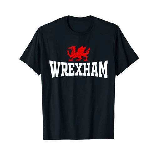 Wrexham Heritage Wrexham City Wales Red Dragon Wrecsam Cymru County of Wales T-Shirt
