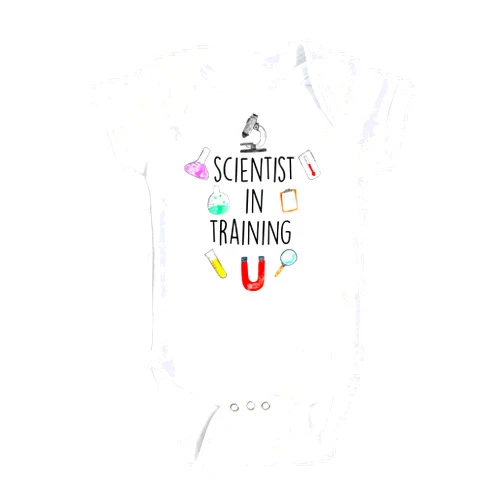 NOFO VIBES Science - Baby Boy Girl Clothes Infant Bodysuit Funny Cute Newborn 1D