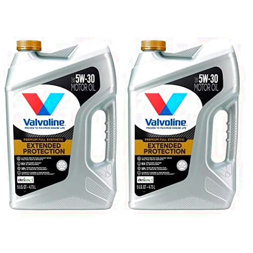 Valvoline Extended Protection Full Synthetic Motor Oil SAE 5W-30 5 QT (Pack of 2)