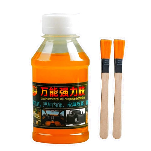 IYanoc 100ml Headliner Repair Glue, Car Roof Liner Quick Repair Adhesive Glue, Car Roof Fabric Adhesive,Headliner RepairGlue for Car, Multifunctional Car Inside Roof Cloth Glue (1PCS)