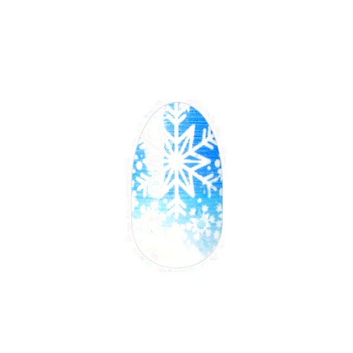 Color Street 'First Snow' (FDG586) - Nail Polish Strips Holly Jolly Days (Winter Holiday 2024)