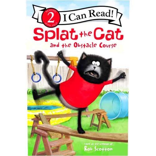 By Rob Scotton (Author, Illustrator) Splat the Cat and the Obstacle Course (I Can Read Level 2)