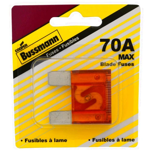 Bussmann (BP/MAX-70-RP) Max 70 Amp Blade Fuse