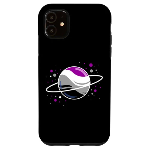Asexual Outer Space Planet iPhone 11 Asexual Outer Space Planet Ace Pride Case
