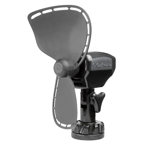 SEEKR Caframo SEEKR by Caframo Ultimate Fan. Grill-Less and Whisper Quiet. Shock-Absorbing FingerSafe Blade Design. 2 Speed. Made in Canada. Ultimate 747 Black 24V