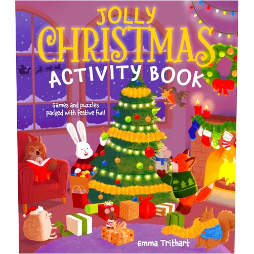 Violet Peto,Emma Trithart Jolly Christmas Activity Book: Games & Puzzles Packed with Festive Fun!