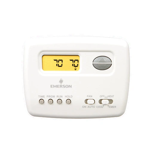 Emerson 1F72-151 5-2 Day Programmable Thermostat for Heat Pump Systems