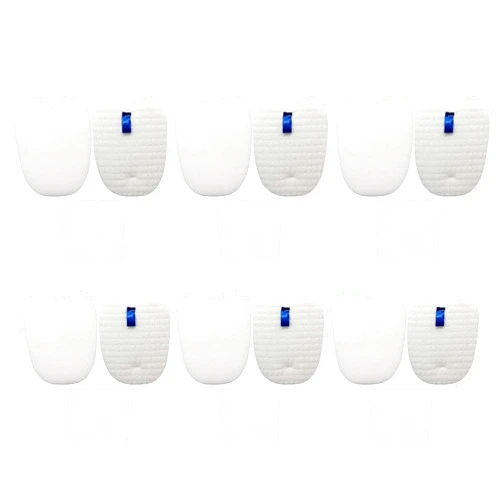 Lemige Vacuum Filters Replacement Set for Shark Rocket DuoClean HV380 HV380W HV381 HV382 HV384Q UV380 ZS360 ZS361C ZS362, 6 Foam & Felt Filters 6 Post-Filters, Compare to Part XPMFK320&XPSTFH380