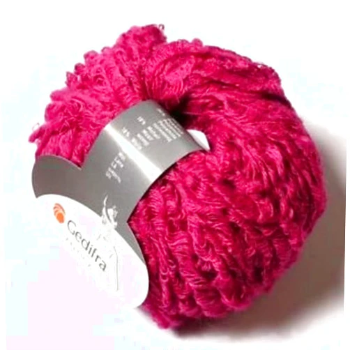 GEDIFRA ~Antiga~ Chunky Italian Eyelash TypeYarn , Color: Aubergine #3106