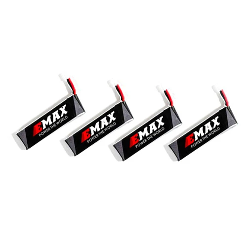 Goolsky 4pcs EMAX HV 3.8V 450mAh Lipo Battery for EMAX Tinyhawk FPV Racing Drone