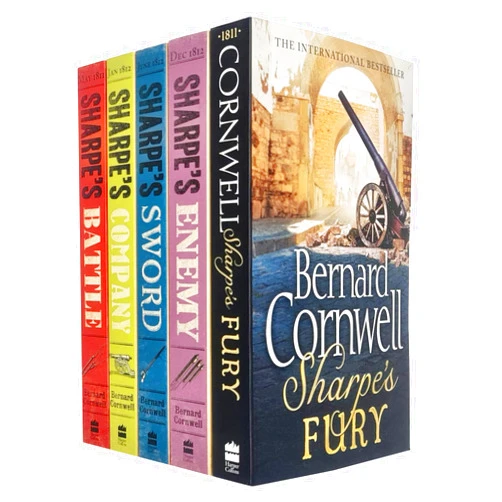 Bernard Cornwell's Richard Sharpe's Series 11 to 15 Books Set (Fury, Battle, Company, Enemy, Sword)