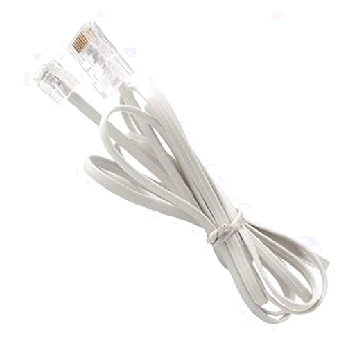 Art&Beauty 2 Pack Telephone RJ11 6P4C to RJ45 8P8C Connector Plug Cable for Landline Telephone