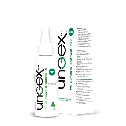 UNGEX.COM Ungex Pro-Demodex Treatment for Demodicosis | PDT