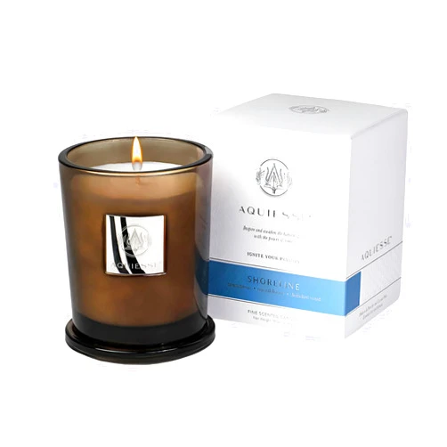 Aquiesse Portfolio Collection Large Candle - Shoreline (11 oz)