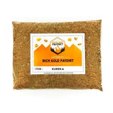 Goldn Paydirt Goldn Gold Paydirt Eureka Panning Pay Dirt Bag – Gold Prospecting Concentrate