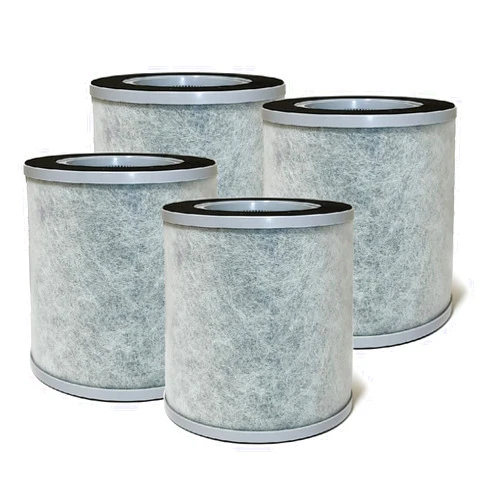 Nispira 3-in-1 True HEPA Activated Carbon Filter Replacement Compatible with Elechomes Air Purifier EPI236/ EP1236, 4 Packs