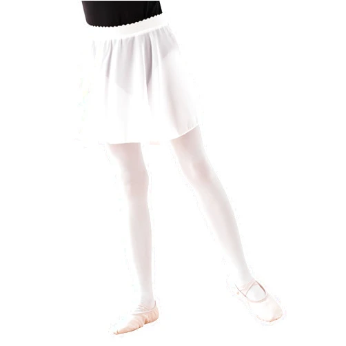 Phoeswan Dance Skirts for Girls (S/L) & Women (XL), Pull on Ballet Chiffon Skirt with Elastic Waistband
