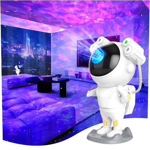 JKUSS Astronaut Light Projector with Nebula, Astronaut Galaxy Star Projector Starry Night Light, Timer & Remote Control, Bedroom Ceiling Projector, Best Gifts for Children & Adults