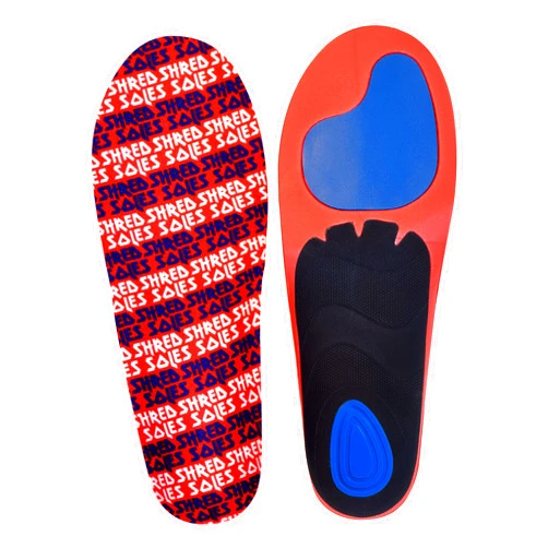 Shred Soles Snowboard Boot Insoles Maximum Performance & Comfort Snowboard Boot Inserts