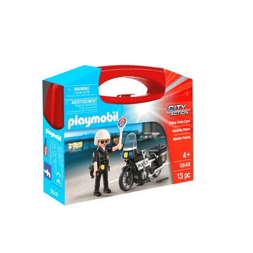 Playmobil Police Carry Case