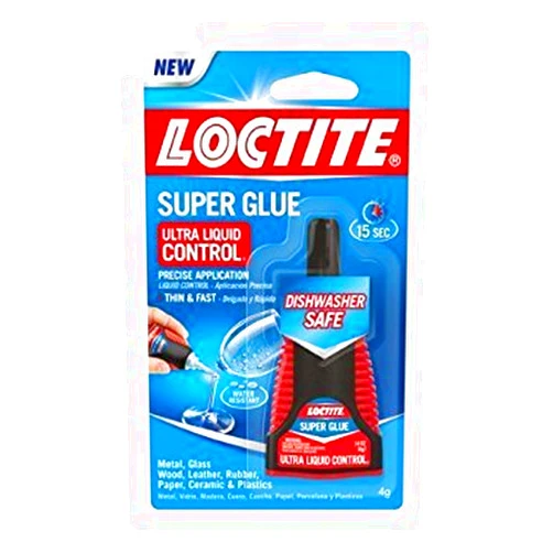 Loctite Super Glue Ultra Liquid Control, 4 Grams, 3-Pack