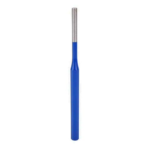 Hilitand Heavy Duty Steel Pin Punch Drift Parallel Punches Long Steel Flat Centre Punch Kit Parallel Pin Punch 6mm Roll Nail