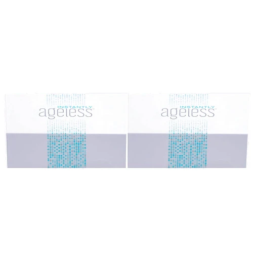 Instantly Ageless - Instant Face Lift Cream - Skin Care for Anti Aging face cream - Wrinkle Tightener - Instant Under Eye Bags Remover - Facelift in a Box of 25 Vials - (2 BOXES)