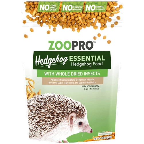 Exotic Nutrition Hedgehog Essential - Chicken Kibble with Mealworms (1.75 Pound)