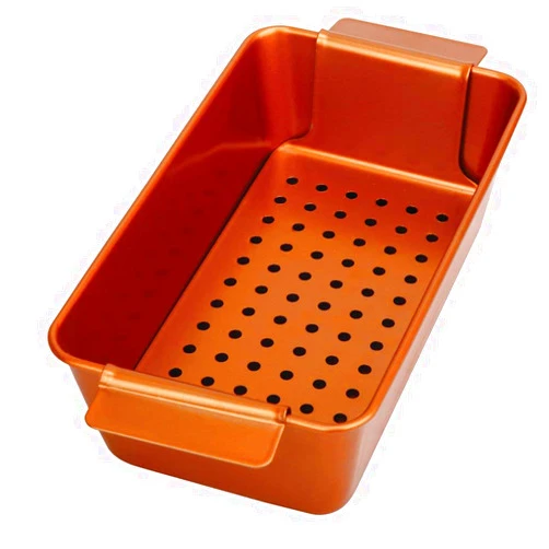 GOG Copper Professional Non-Stick 2-Piece Rectangular Loaf Pan Set, Perfect for Bread, Cake, Meatloaf