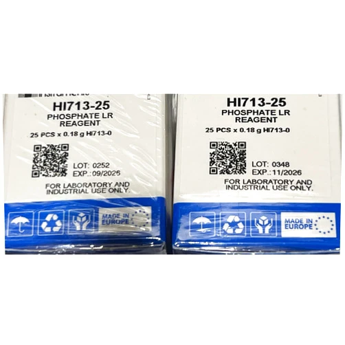 Hanna Instruments Two Pack: Hanna Instruments HI 713-25 Reagents Phosphate for HI 713 Checker HC (Total of 50 Tests) by Hanna Instruments