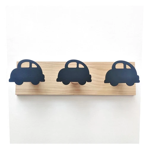 Tingting1992 Coat Rack Wall Mounted Hooks Children Coat Rack Room Decorations Girl Boy Cute Car Crown Hat Bag Hanger Nursery Decor for Bathroom (Color : 5)