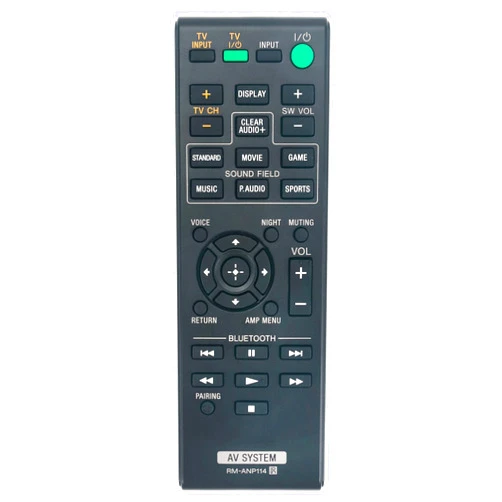 VINABTY RM-ANP114 Replaced Remote fit for Sony Sound Bar HT-CT770 HT-CT370 SA-WCT370 SA-CT370 SA-CT770 SA-WCT770 RM-ANP115 RM-ANP116 HTCT770 HTCT370 SAWCT370 SACT370 SACT770 SAWCT770