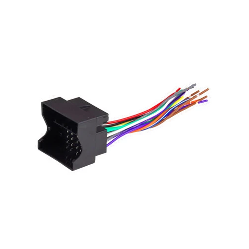 Scosche VW03B Compatible with Select 2002 and up Volkswagen Power/Speaker Connector / Wire Harness for Aftermarket Stereo Installation with Color Coded Wires