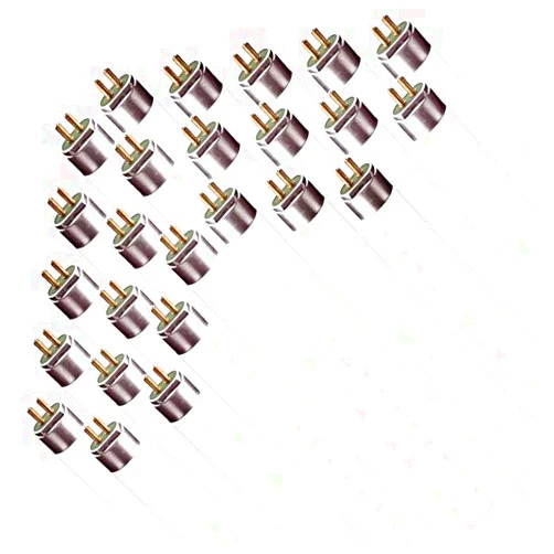 Circle - 25-Pack of Daylight Linear Fluorescent T8 Bulbs F32T8/SP865, 32W, 6500K, 48 inches