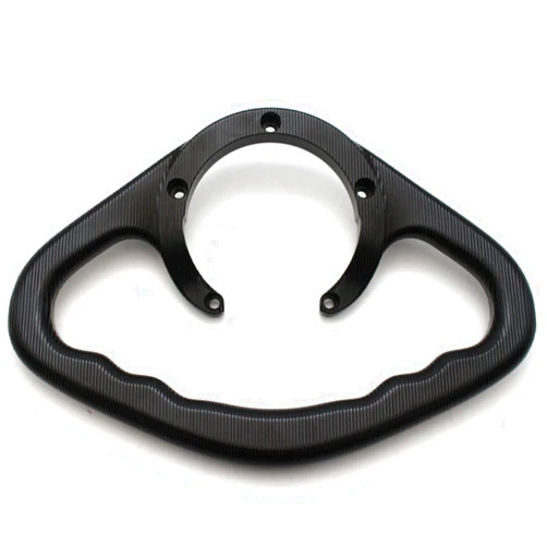 HKHBJK Motorcycle Passenger Handles for Kawasaki ZX-10R ZX-14R Ninja ZX10R ZX14R Passenger Handgrips Hand Grip Tank Grab Bar Handles Armrest Motorcycle Accessories (Color : Black)