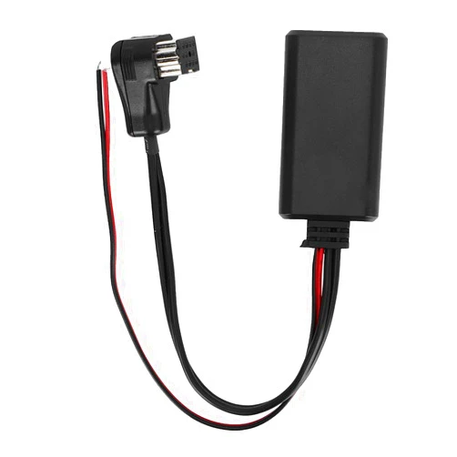 Estink Car Bluetooth Adapter, Black ABS Bluetooth AUX Adapter Car Audio Stereo Module Stereo Jack Adapter Replacement Bluetooth Adapter Fit for Pioneer IP-BUS Input