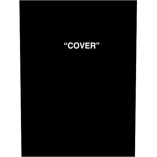 SEBASTIAN OSBORNE OFF WHITE Notebook Paper A4 School Essentials: OFF-WHITE inspired cover 8.25 x 11 blank pages