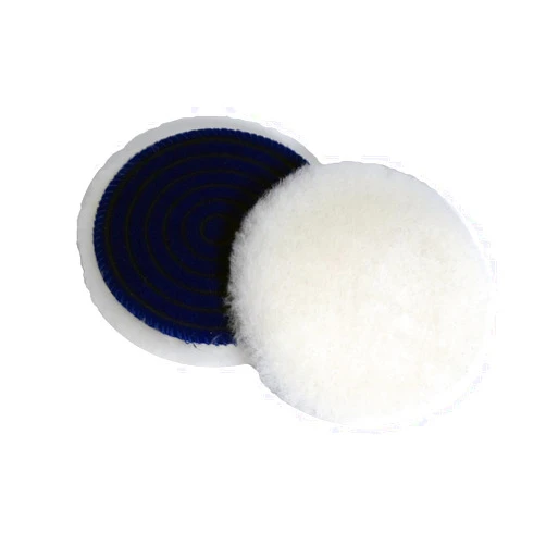 CARPRO Merino Wool Cutting & Polishing Pad: Car Polishing Pads for Heavy Cutting or Compounding Pad, Hook and Loop Car Buffing Pad - 6