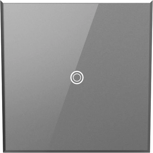Legrand Adorne Magnesium Single Pole 3-Way Touch Switch 15A Magnesium 2 Pack | ASTH1532M2-2PK