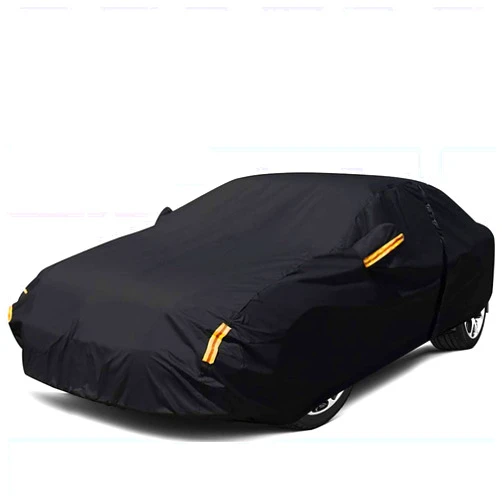 NEVERLAND Sedan Car Cover Waterproof Heavy Duty All Weather Protection Snow Anti-UV Windproof Outdoor Full Car Cover Fit for Automobiles BMW/Mercedes-Benz/Honda（for Car Size:183''L x 70''W x 59''H）