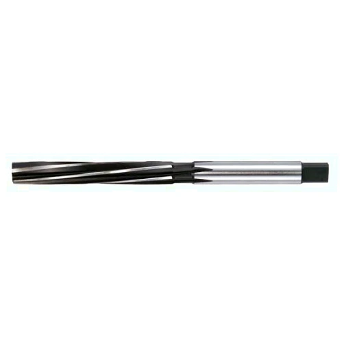 Dormer B1008.5 Reamer with Square Hand, Bright/ST Coating, High Speed Steel, Head Diameter 8.5 mm, Flute Length 58 mm, Full Length 115 mm
