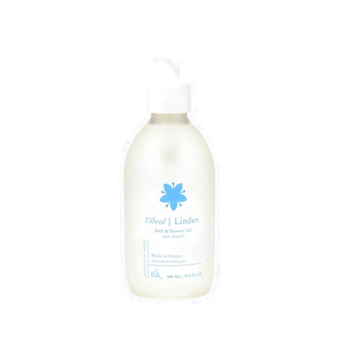 Provence Sante Shower Gel - Cleansing & Deep Nourishing Body Wash Extra Hydrating Dry, Rough Sensitive Skin Cleanses & Moisturizes 10.2 Oz (Linden)