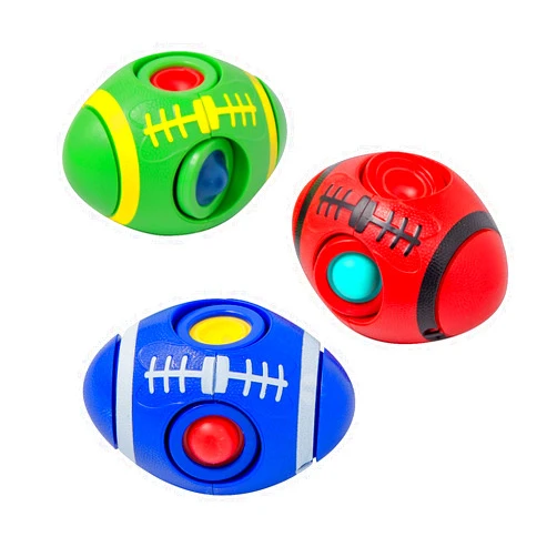 Fun Express Football Lotsa Pops Popping Toys 6 Pieces
