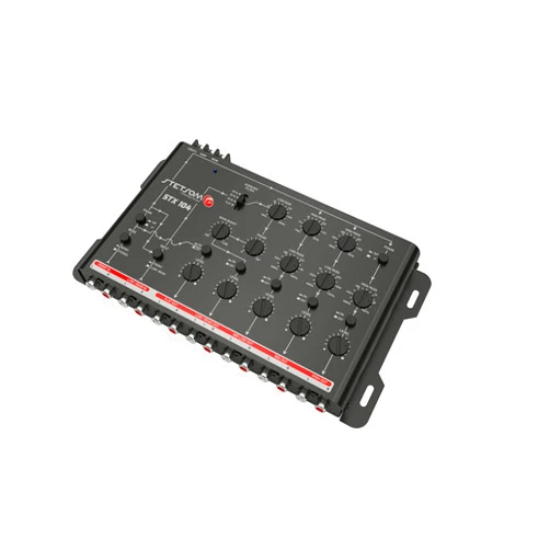 Stetsom STX 104 PRO - Crossover, 5 Way Channels, Digital Electronic Car Audio, Output Signal Processor, Car Audio Crossover High Precision, Audio Crossover, Crossover Adjustment, Audio Equalization