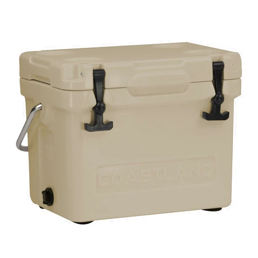Coastland Bay Series Cooler Premium Everyday Use Insulated Rotomolded Cooler, Small Ice Chest for Tight Spaces, Soccer Games, & Tailgates
