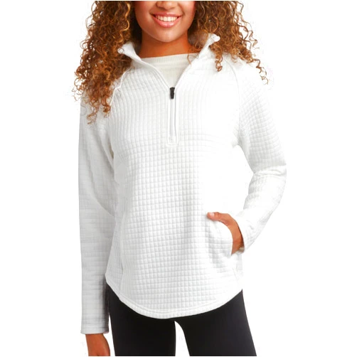 Spyder Women's Quarter Zip Active Sweatshirt - UPF 30+ Grid Fleece Athletic Mock Neck Pullover Top for Women (Sizes: S-XL)