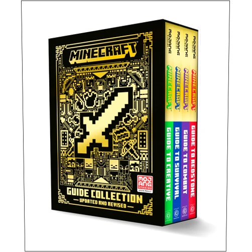 Mojang AB,The Official Minecraft Team Minecraft: Guide Collection 4-Book Boxed Set (Updated): Survival (Updated), Creative (Updated), Redstone (Updated), Combat