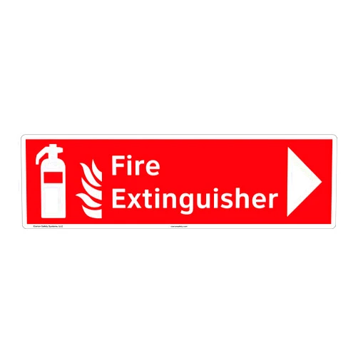 Clarion Safety Systems Fire Extinguisher Sign (F1002-)|Indoor Photoluminescent 17