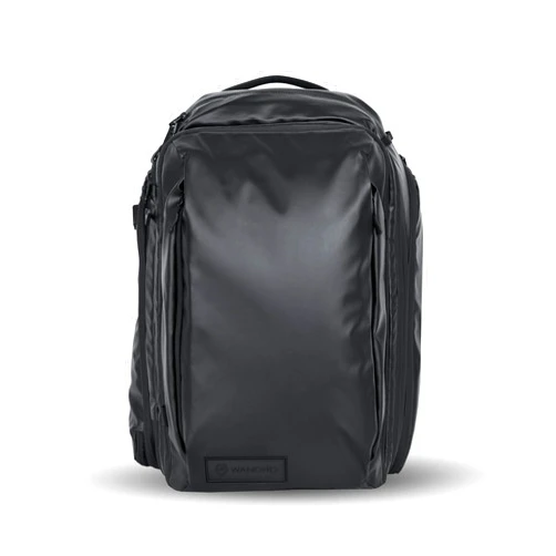 WANDRD TRANSIT Travel Backpack 35L - Photography Backpack with Laptop Compartment - Personal Item Travel Bag - Large Backpack for Women and Men (Black)
